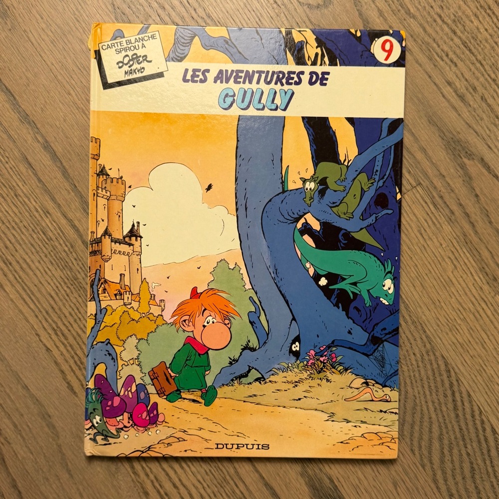Les Aventures de Gully Dodier Makyo Dupuis 1985 French Comic BD Hardcover